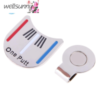 คลิปหมวกแม่เหล็กทำเครื่องหมายลูกกอล์ฟ Wellsunny-สินค้าต่างประเทศ