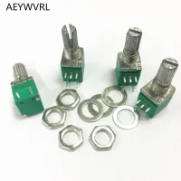 stereo/pa/sealing potentiometer B10K 10K B20K 20K B5K 5K B50K 50K 100K OHM 5PIN 15mm and nut  R09 B10K B100K B20K B5K B50K