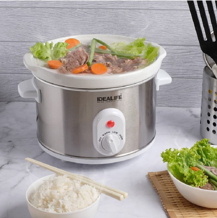 Slow Cooker Idealife 2.5 Liter IDEALIFE IL325 Lazada Indonesia