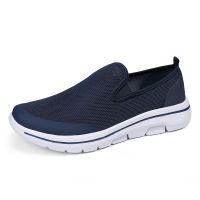 Mens Casual Sneakers Outdoor Breathable Walking Shoes Light Comfortable Casual Shoes Fashion Slip-on Casual Shoes