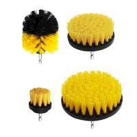 【YF】 Electric Drill Brush 2/3.5/4/5 Round Scrubber Auto Tires Cleaning Tool