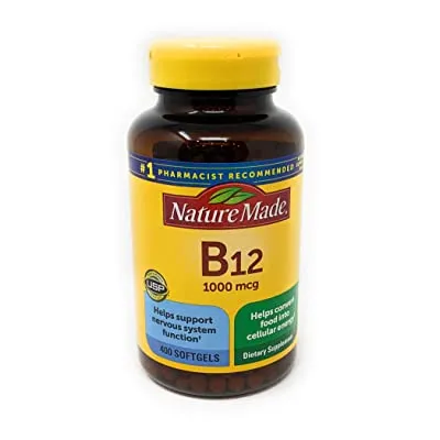 Nature Made B12 1000 Mcg, 400 Softgels | Lazada PH