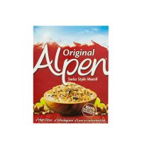 อัลเพน เกล็ดข้าวสาลี เกล็ดข้าวโอ๊ต ผสมลูกเกด เฮเซนัลและอัลมอนด์ 625ก. ✿ Alpen Original Swiss Style Muesli 625G.