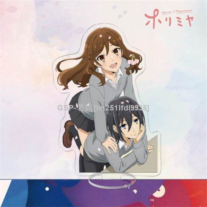 Fashion Anime Horimiya Acrylic Stand Model Plate Keychain Collection ...