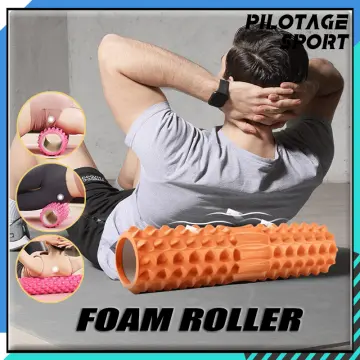 Yoga Foam Grid Roller - Fitness Roller - Massage Roller - 33 cm