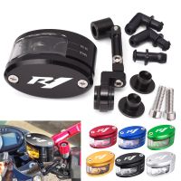 Aluminum Motorcycle Brake Clutch Reservoir Cup Reservoir Bottle For Yamaha YZF R1 YZF-R1 YZFR1 R1s R3 R6 2013-2022 Accessories