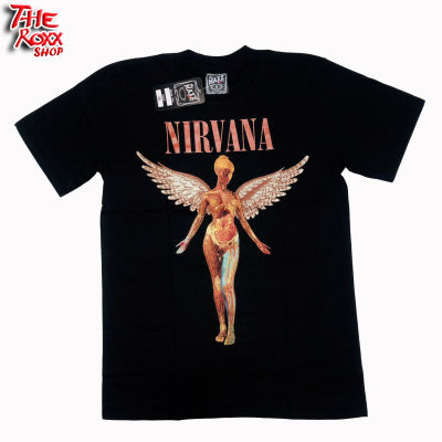 เสื้อวง Nirvana  MS 164  ป้าย The Maxx เสื้อวงดนตรี MS 164