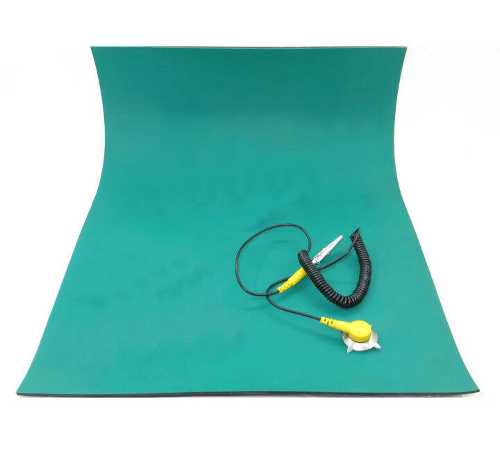 Anti Static ESD 300x400mm GROUNDING MAT with Coil Cable Anti Static ESD