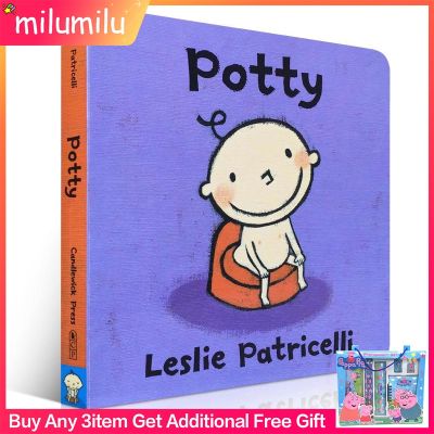Potty Leslie Patricelli Board book English Activity Books for Kidsหนังสือเด็ก