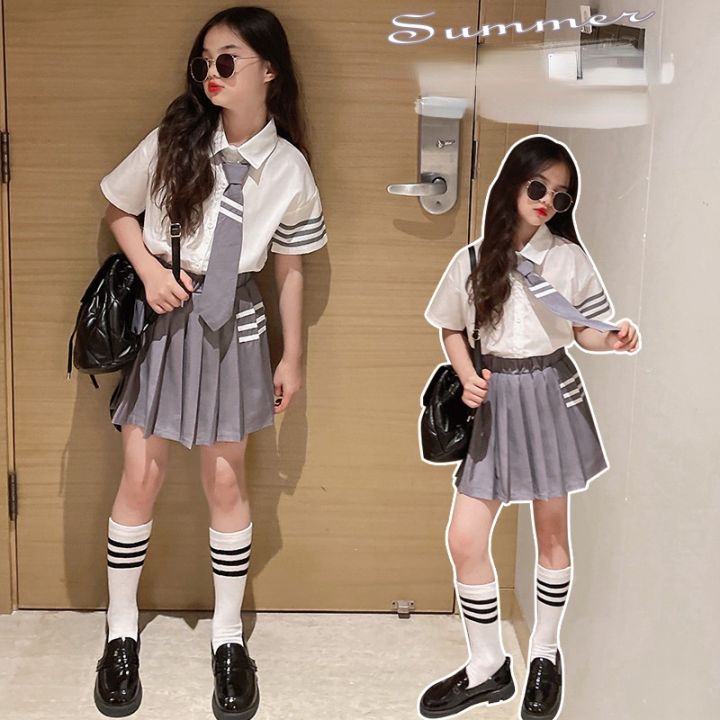 Váy Mùa Hè Cho Bé Gái KYII Đầm Trẻ Em Phiên Bản Hàn Quốc 15 Tuổi Cho Bé  Gái Lớn Mùa Hè Ky038  MixASale