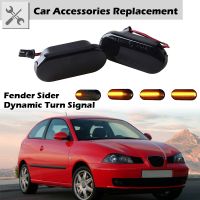 Dynamic Side Marker Lamp Fit For SEAT Ibiza Cordoba VW Bora 1J2 Passat 3B 3BG Polo 6N Ford Focus MK2Fender Turn Signal Assembly