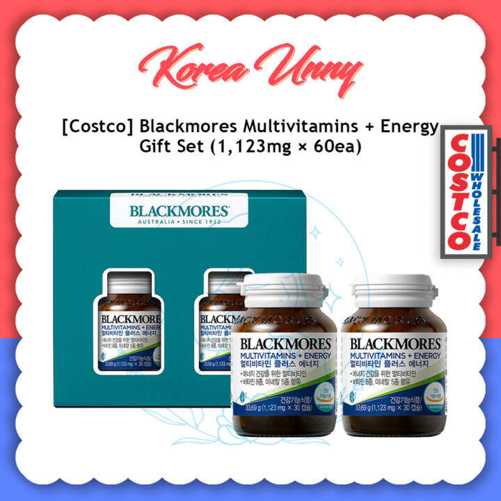 [Costco] Blackmores Multivitamins + Energy Gift Set Lazada