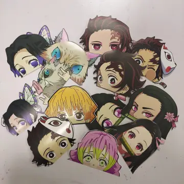 Anime Stickers Kimetsu Yaiba, Anime Stickers Laptop Manga