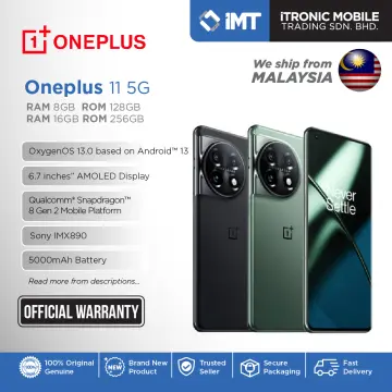 Oneplus 11 5G  8GB/16GB +128GB/256GB – Original Malaysia Set – Satu Gadget  Sdn. Bhd.