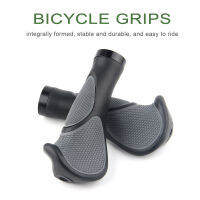 จักรยาน Handlebar ปกอลูมิเนียมอัลลอยด์ยางลื่น MTB ขี่ Grip ซ้ายและขวา Handlebar ปกอุปกรณ์จักรยานถนน