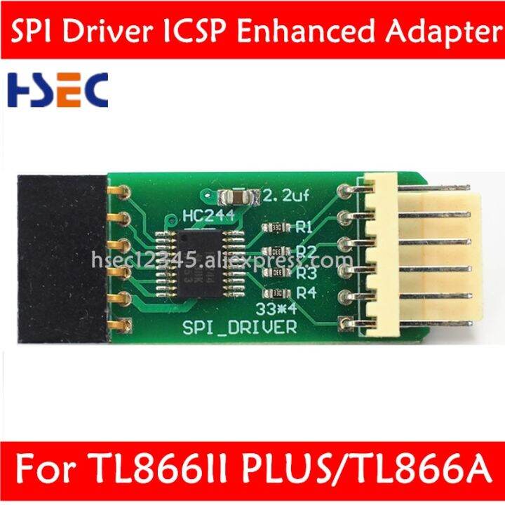 New ICSP Enhancement Module SPI DRIVER, SPI Flash In Circuit