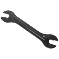 2Pcs Bike Tool Steel Bicycle Wrench Cycling Head Open End Axle Hub Spanner Cone Bicycle Repair