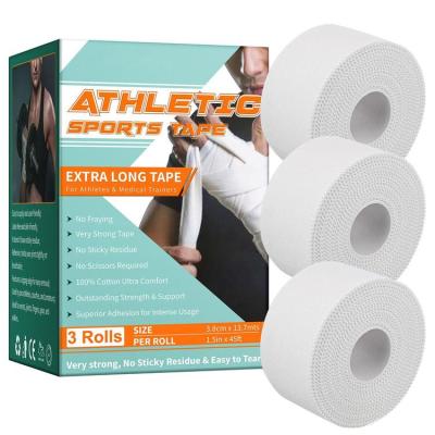 Stretch Wrap Bandage Muscle Sticker 3 Rolls Breathable Athletic Wrap Bandage Tape Cotton Elastic Bandage Self Adhesive Sports Bandage For Levers Dumbbells good