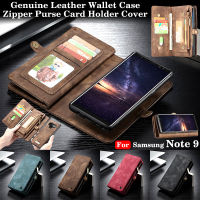 CaseMe Zipper Wallet Card Case for Samsung Galaxy Note 9 8 10 20 S7 S8 S9 S10 S20 Plus S21 FE S22 Ultra Flip Leather Cover Coque