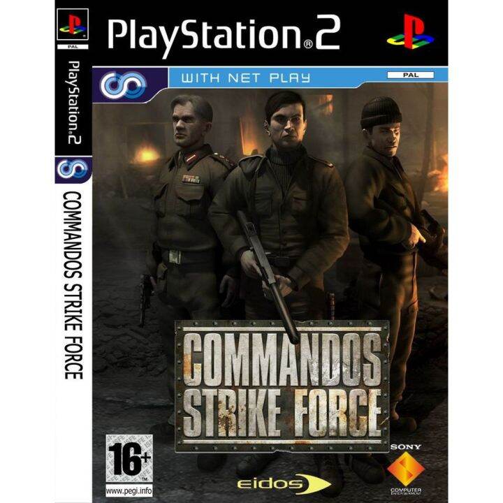 แผ่นเกมส์ Commandos Strike Force PS2 Playstation 2 คุณภาพสูง ราคาถูก ...