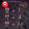 Set 3 thẻ amiibo game monster hunter rise sunbreak nintendo switch - ảnh sản phẩm 2