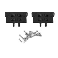 2Pcs Servo Bracket Fit EMAX ES08MA II Servo for Axial SCX24 Gladiator JLU Bronco 1/24 RC Crawler Car Accessories