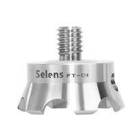 3ชิ้น Selens Pro 3/8 "ขาตั้งกล้องแบบสแตนเลสแท่นหินสำหรับ Gitzo RRS เบนโรซีรุยสำหรับ Ice Rocky ภูมิประเทศที่รุนแรง