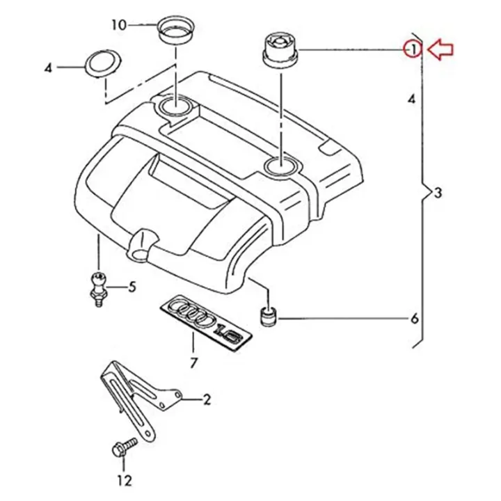 x4-engine-cover-grommet-rubber-buffer-bumper-grommet-mounting-stop-jounce-bush-for-audi-seat-skoda-a1-a3-a4-a5-a6-q3-q5