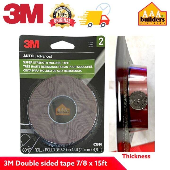 【High Quality】 Original 3M Double Sided Tape Auto / Super Strength