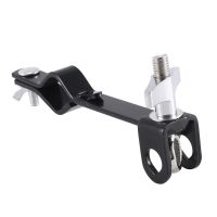 Cowbell Holder Bass Drum Cowbell Stand Clamp Drum Set Mounting Bracket for Jam Blocks Tambourine Cymbal Black