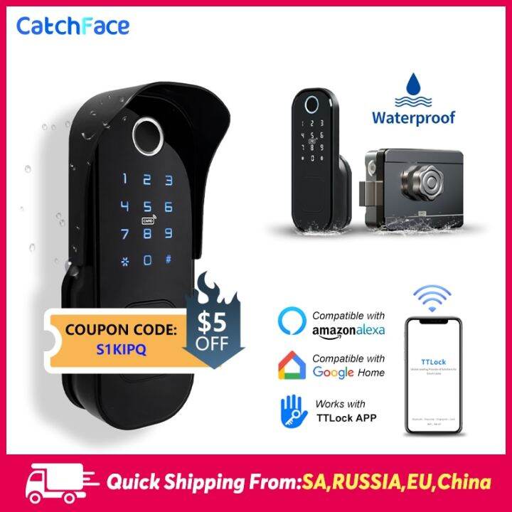 Fingerprint Waterproof Outdoor Gate Remote Control Bluetooth Ttlock App ...