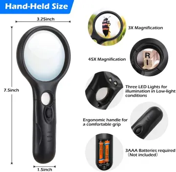 Buy Jewelry Magnifying Glass With Light online
