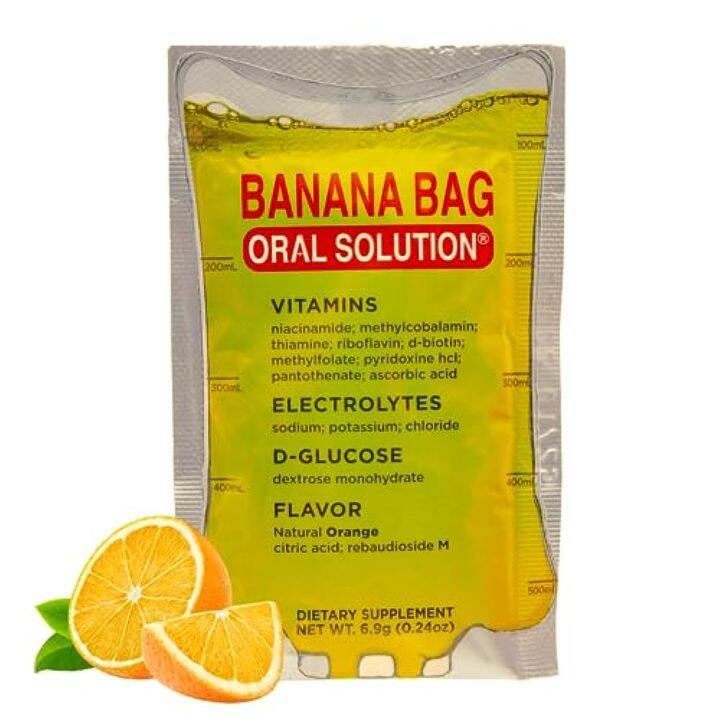 [PREORDER] Banana Bag Oral Solution Sweet Orange Electrolyte