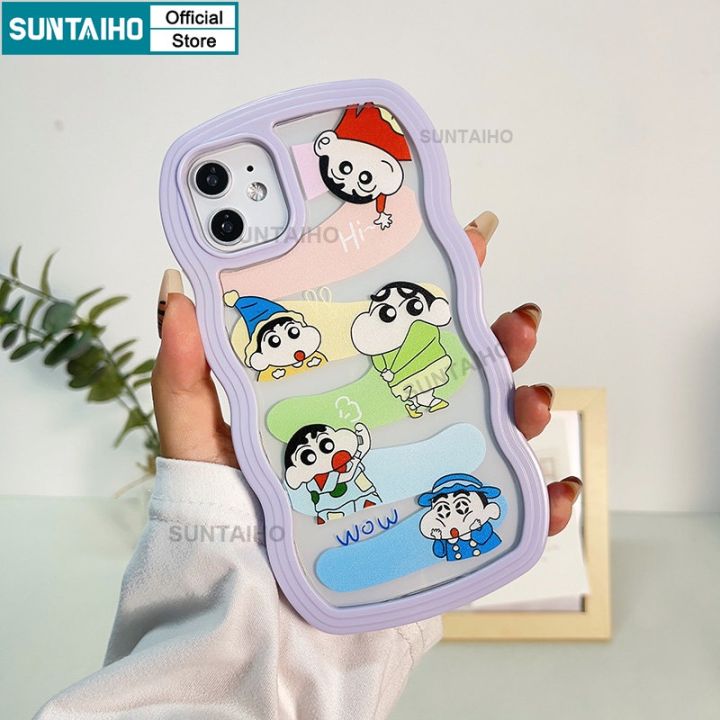 hot-sale-suntaiho-เคสโทรศัพท์มือถือแบบนิ่ม-tpu-ใส-ลายการ์ตูนอิโมติคอนแพ็กน่ารัก-สร้างสรรค์-สําหรับ-iphone-14-pro-13-12-11-pro-max-xr-xs-max-7-plus-8-plus