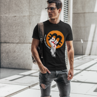Crypto T-Shirts Men Bitcoin Revolution Cryptocurrency Btc Blockchain Geek Novelty Tee Short Sleeve T Shirt Plus Size Tops Tshirt
