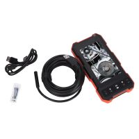 Endoscope 5.5mm Single Lens 4.5in IPS Screen IP67 Waterproof Camera USB Charging Borescope for Car