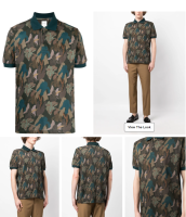 New Season camouflage pattern camouflage pattern with 3D golf polo shirt