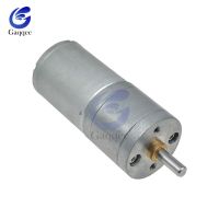 25ga370มอเตอร์เกียร์ Dc 12V พร้อมตัวเข้ารหัสแผ่นดิสก์ความเร็วต่ำแรงบิดสูงแรงบิดสูงเครื่องลดกระปุกเกียร์ขนาดเล็กมากของเล่น Diy ไฟฟ้า