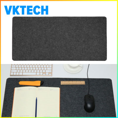 [Vktech] สำนักงานโต๊ะคอมพิวเตอร์เสื่อตารางที่ทันสมัยแผ่นรองเมาส์ขนสัตว์รู้สึกแล็ปท็อปโต๊ะเสื่อ
