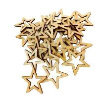 【YF】❈✥▪  25pcs 50mm Unfinished Hollow Embellishment