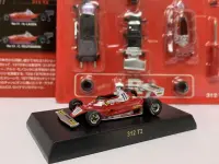 ของเล่นโมเดลการตกแต่งรถประกอบที่ทำจากอัลลอยหล่อ F1 1/64 KYOSHO Ferrari 312T2 Nicky Lauda 1977 LM