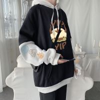 [Qinqin clothing]Kawaii อะนิเมะ A Vatar The Last Airbender Appa การ์ตูนพิมพ์ U Nisex แขนยาว Hoody ขนแกะฤดูหนาวแขนยาวฮาราจูกุเสื้อยืด