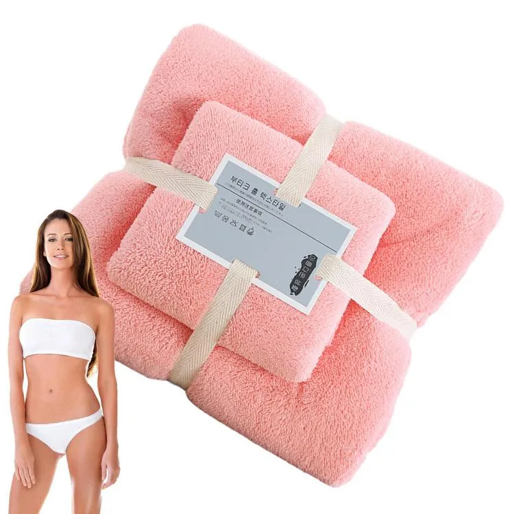 Cotton Towel Set Ultra Soft Cotton Washcloth For Body And Hand