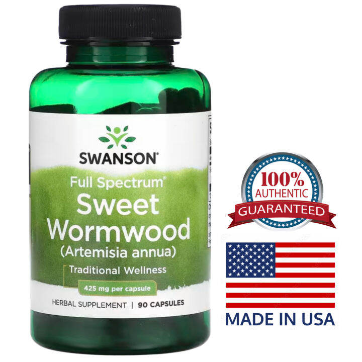 Swanson, Full Spectrum Sweet Wormwood, 425 mg, 90 Capsules Lazada PH