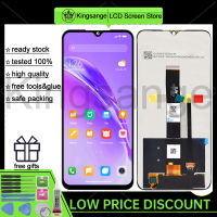 Kingsange จอ LCD แบบดั้งเดิมสำหรับ Redmi 9A/9T/9C/9I/10A จอแสดงผล LCD แบบสัมผัสหน้าจอดิจิตอลแทนการประกอบสำหรับ Redmi 9A/9T/9C/9I/10A M2006C3LG J19S M2010J19SG M2006C3MG 220233L2C หน้าจอแสดงผล