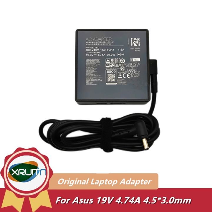 90w Genuine Ac Adapter Charger 19v 474a A19 090p2a For Asus Laptop Power Supply New Original