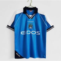 Ready Stock Top Quality City Man Home 1999 2001 Football Jersey Soccer Jersey Men