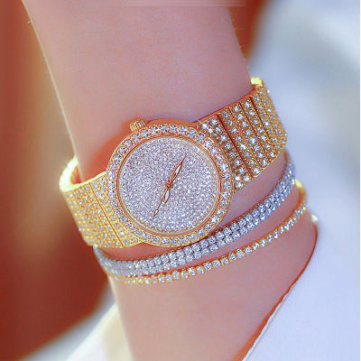 2022 Women Watches Waterproof Quartz Movement Full Diamond Luxury nd Fashion Trend Ladies Women Wristwatch Clock Reloj Mujer