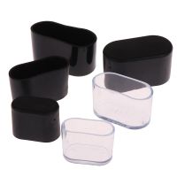 ►♗◐ 4PCs Oval Chair Leg Pads Furniture Table Covers Caps Feet Protector Socks Dust Cover Non-Slip Furniture Leveling Feet Pad