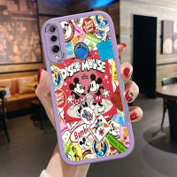 เคส PMP สำหรับ Huawei Y9 2019 Mate 20 Pro,เคสโทรศัพท์ลาย Micke Minie ผิวสัมผัสฝาหลังหนังนุ่มป้องกันเคสหนัง PU